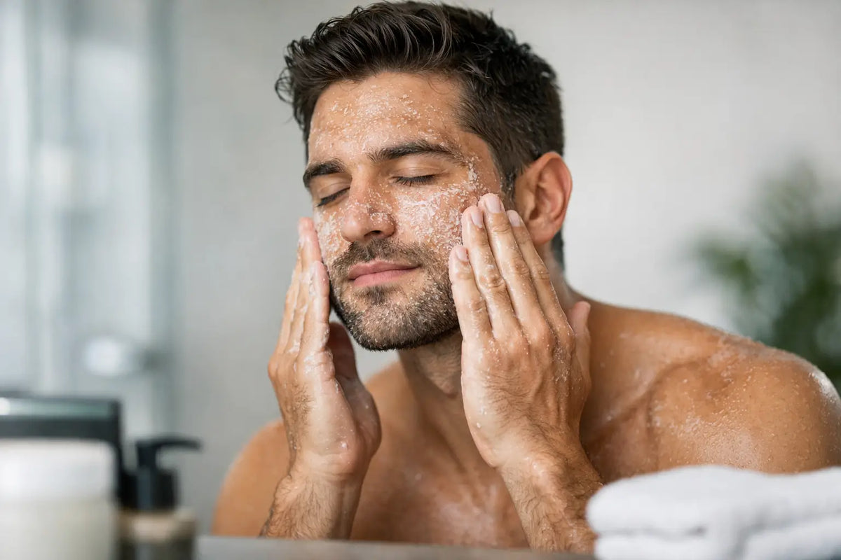 Esfoliante facial masculino: como escolher