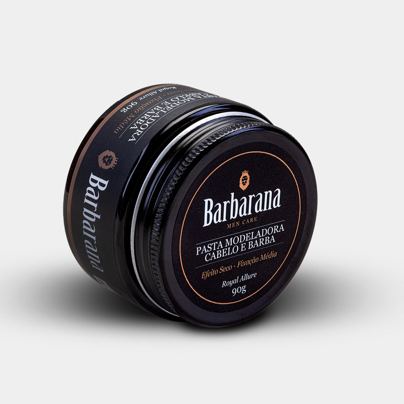Pasta Modeladora Cabelo e Barba 90g - Fixação Média