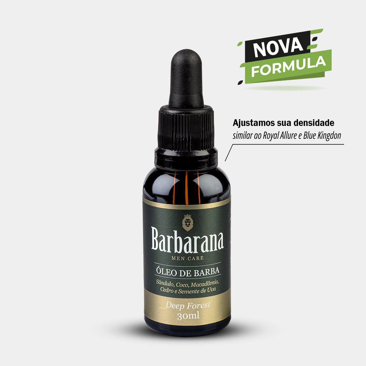 Óleo de Barba 30ml - Deep Forest