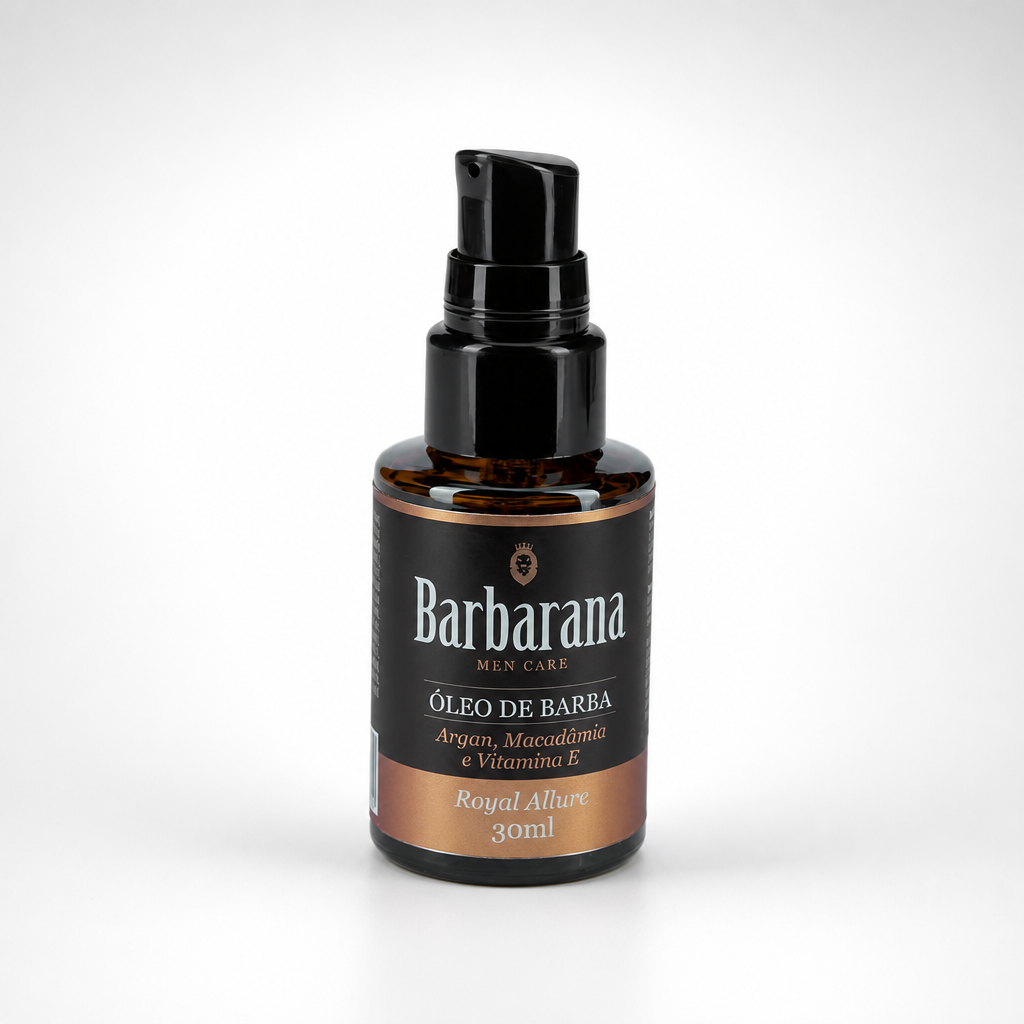 Óleo para Barba Royal Allure 30 ml Barbarana