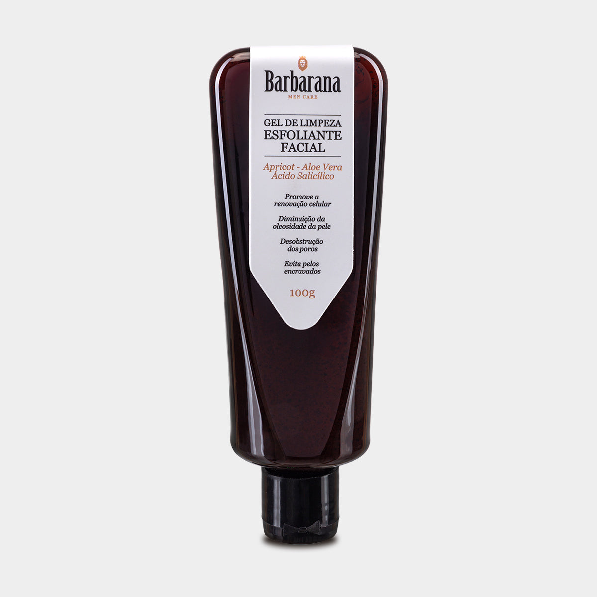 Gel de limpeza Esfoliante Facial Barbarana 100 ml