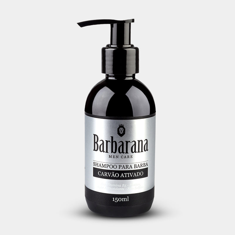 Shampoo para Barba com Carvão Ativado 150 ml