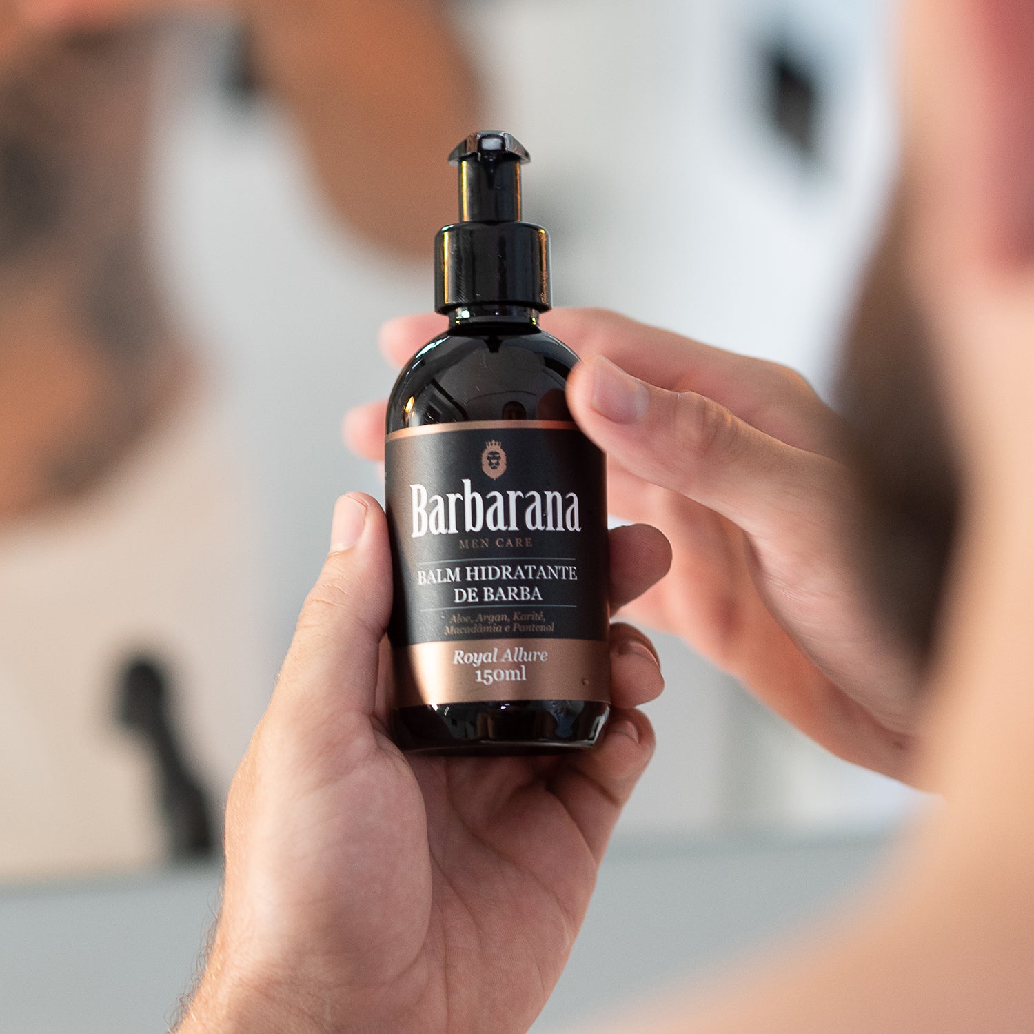 Barba Hidratada e bem cuidada com o Balm para Barba da Barbarana