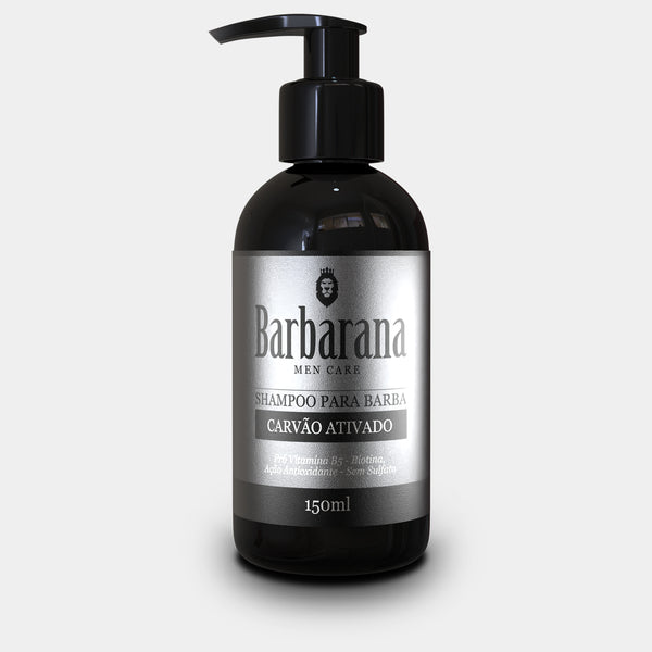 Shampoo para Barba - Carvão Ativado